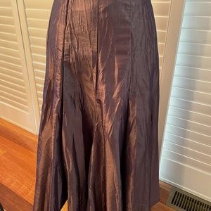 Vanklee-size M Brown/Copper iridescent  skirt.